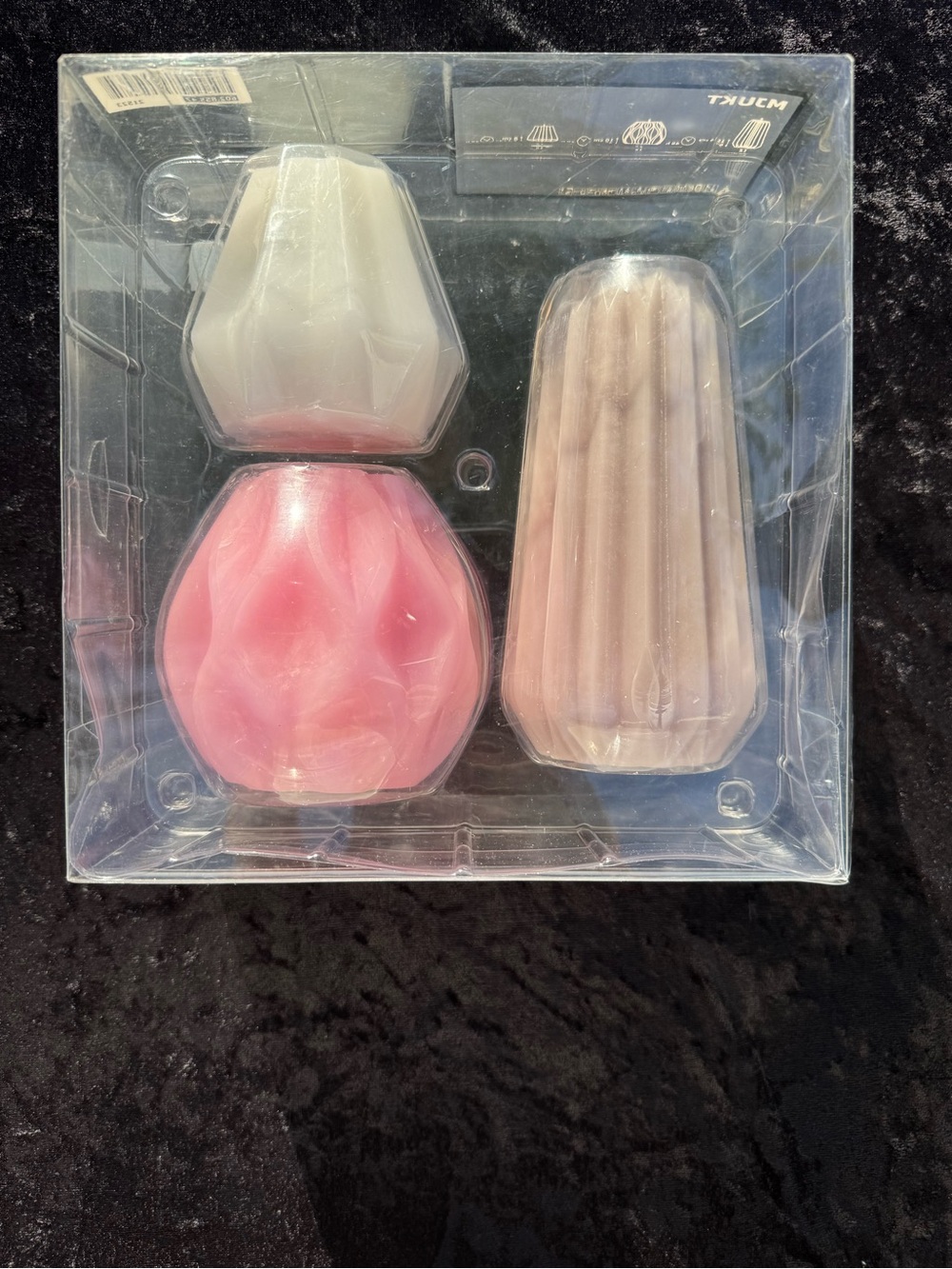 IKEA MJUKT Decorative Wax Candles 3-Piece Set - Picture 6 of 9